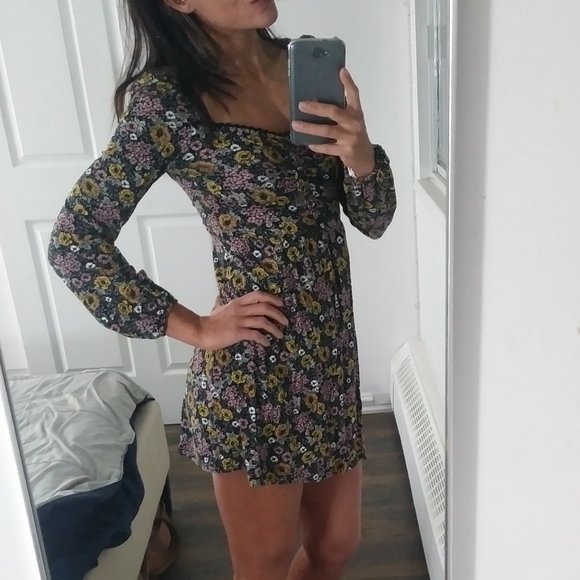 Floral print mini dress - Picture 5 of 5